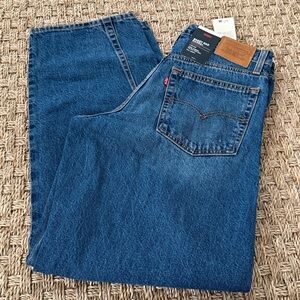 Levi's dad baggie barrel dark wash